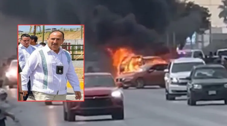 VIDEO: Revelan el rescate del cuerpo de Ernesto Vásquez tras atentado en Tamaulipas