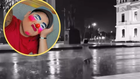 Muerte del payaso Tuntun Piernas Locas de Veracruz