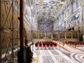 La Capilla Sixtina y el cónclave de la Iglesia católica.