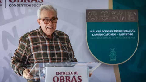 Rubén Rocha, gobernador de Sinaloa