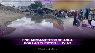 Encharcamiento de agua.
