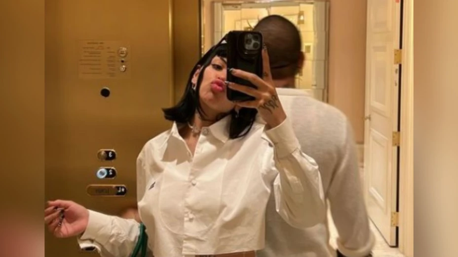 Cazzy y Nodal embarazo