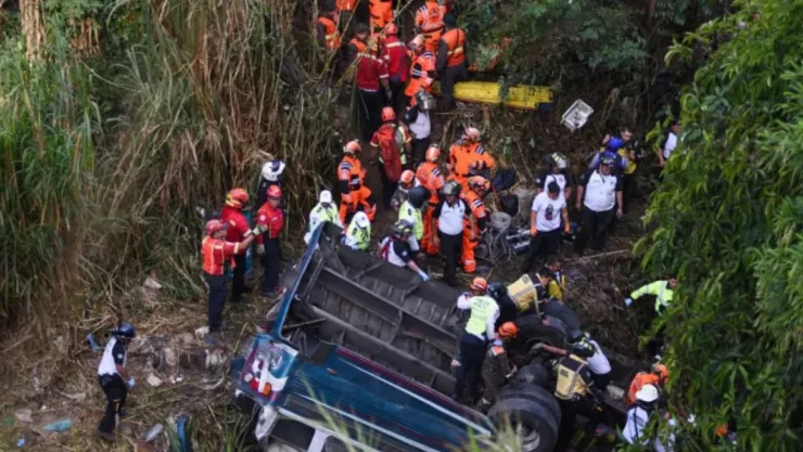 Accidente en Guatemala este 10 de febrero de 2025