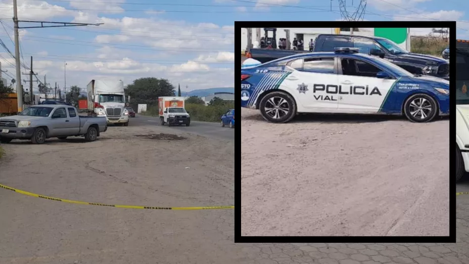 Policía fallecido accidente León Manuel Doblado