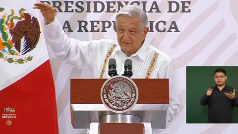 AMLO Quinto Informe de Gobierno toma tu Champotón frase Campeche