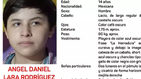 ¡Alerta Amber! DESAPARECE Ángel, menor de 14 años en Kanasín; esto se sabe
