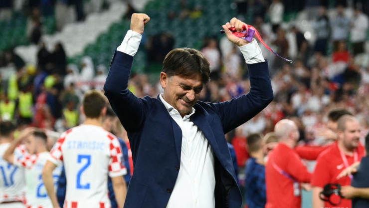 Zlatko Dalic, técnico de Croacia
