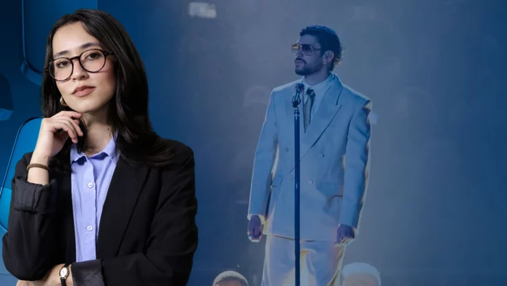 Bad Bunny en el Super Bowl 2026.