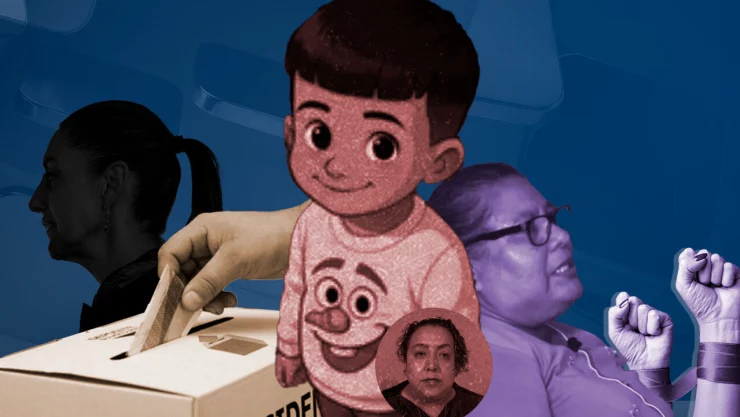 caso_fernandito_Edomex_caricatura_niño_urna_silueta_Sheinbaum_