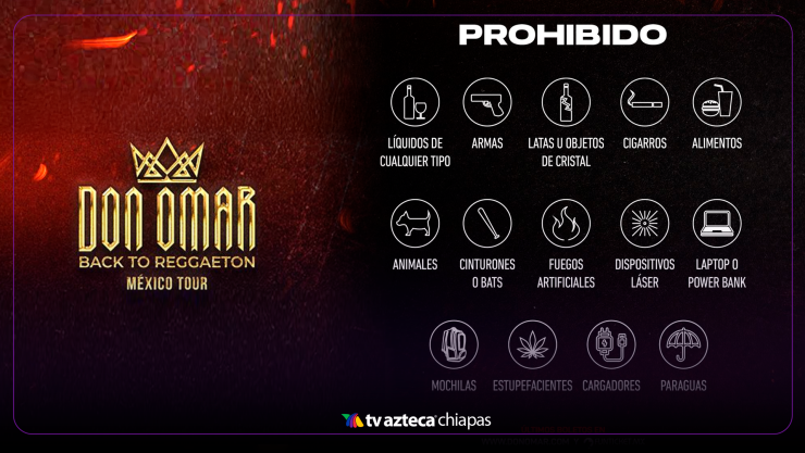 Concierto Don Omar Tuxtla Gutiérrez