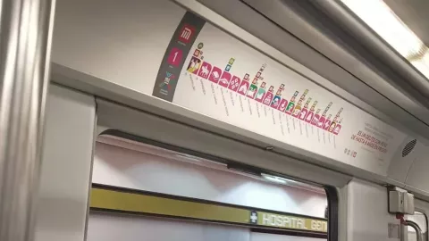 Trenes de la Línea 1 del Metro CDMX