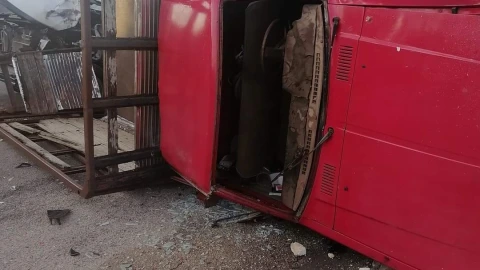 Fuerte accidente provocado por el exceso de velocidad, en Motul