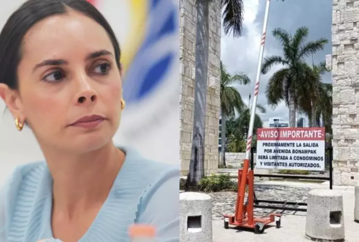 Autoridades instan a reabrir el acceso a la avenida principal de Puerto Cancún