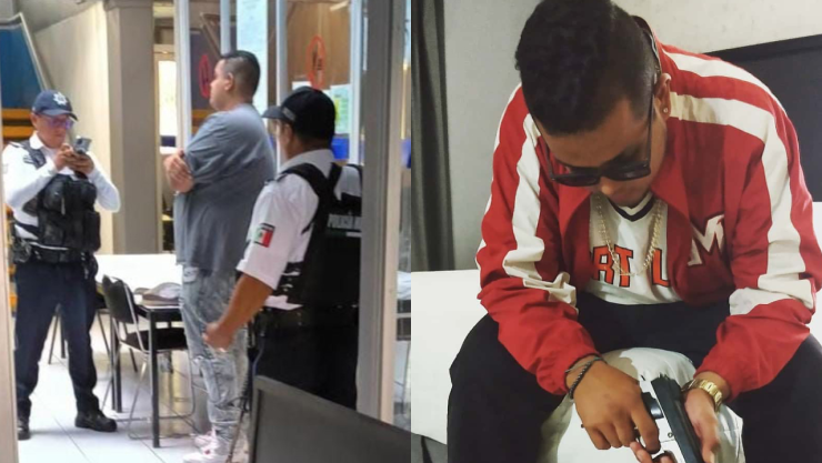 Influencer ingresa con arma a escuela de Orizaba