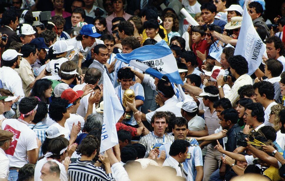 Mardona consiguió el segundo título mundial para Argentina