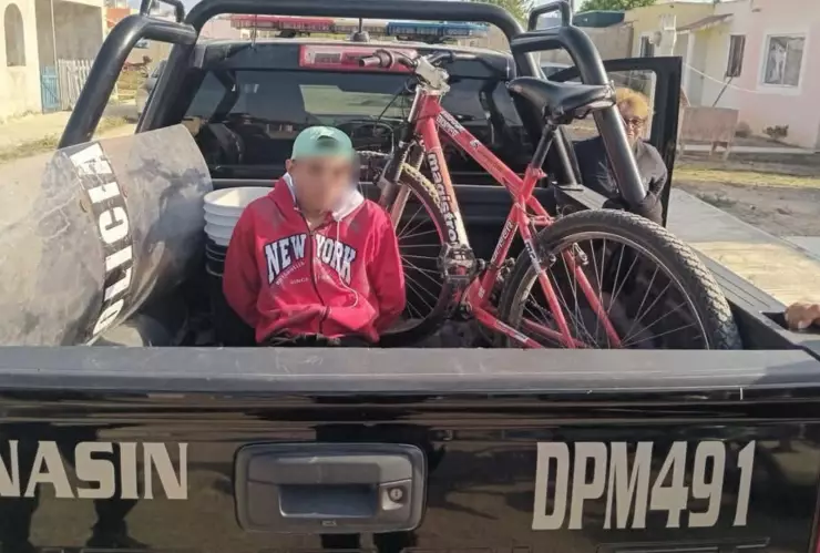 Sujeto es detenido por presunto robo de una bicicleta en Kanasín