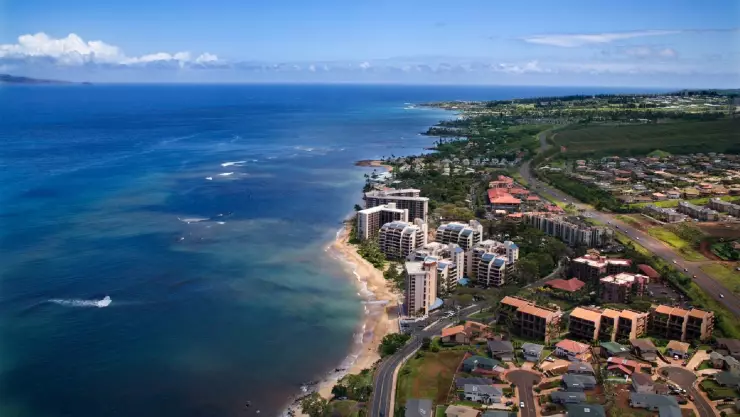 la ciudad de Maui en Hawaii