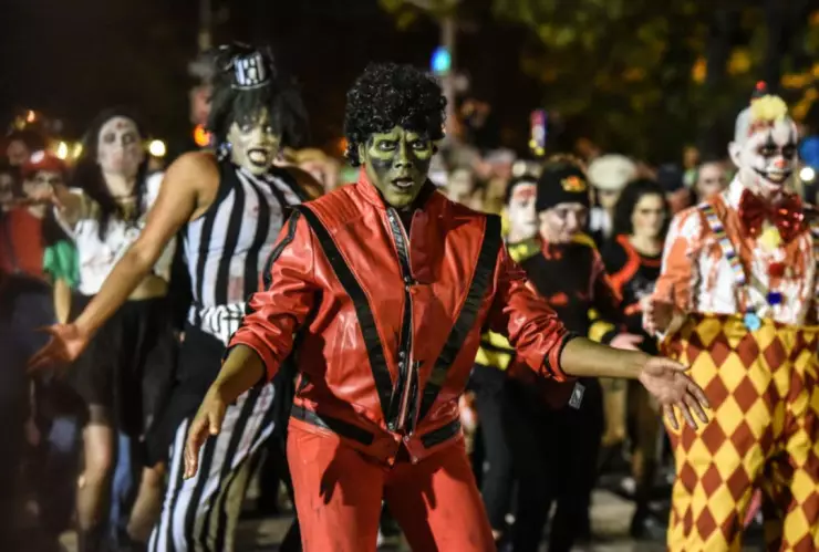 Thriller de Michael Jackson en Halloween