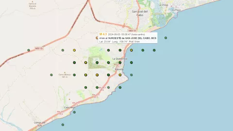 Falla de San José del Cabo, Baja California Sur