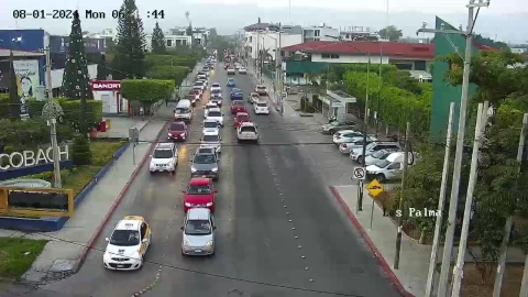 Tráfico en Tuxtla