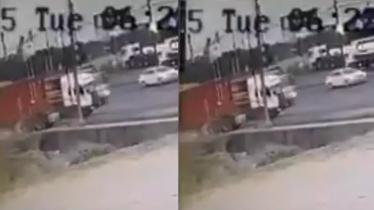 Accidente mujer muere aplastada en Ecuador