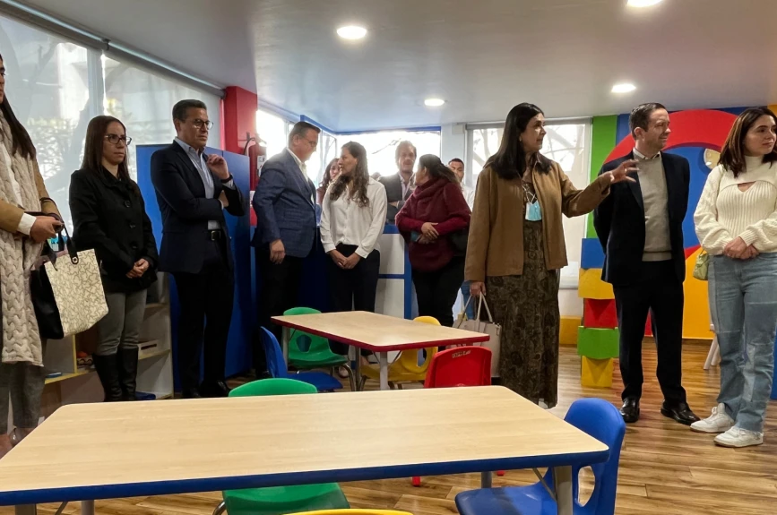 La primera Ludoteca del Juguetón Azteca se inauguró.