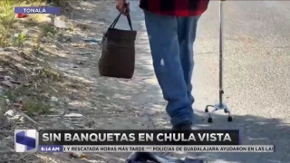 Sin banqueta en Tonalá