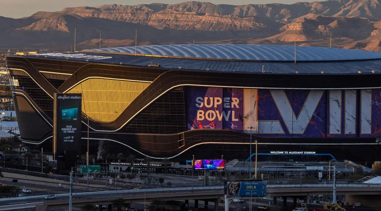 Allegiant Stadium, sede del Super Bowl LVIII