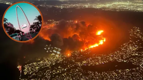 ¿Incendios de California afectarán a Tijuana por vientos de Santa Ana en enero de 2025 Esto dice Protección Civil (VIDEO)