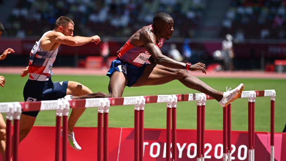 Grant Holloway, en Tokyo 2020