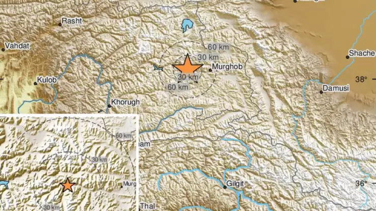 Se registra un fuerte sismo en China; la magnitud fue de 7.1