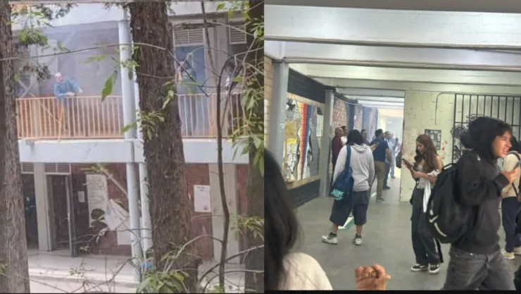 Evacuan a 4 mil personas tras detonaciones de cohetones en Prepa 5 de la UNAM