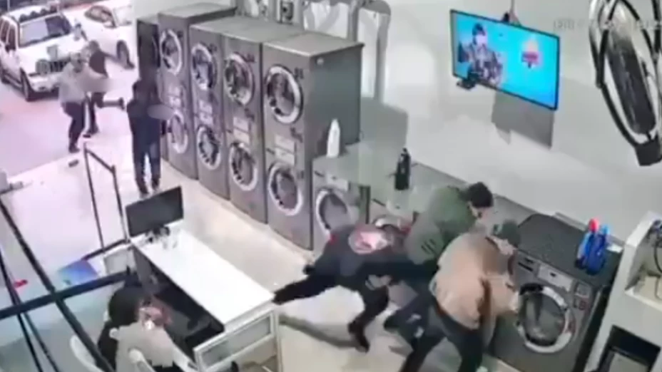 Ataque en lavandería