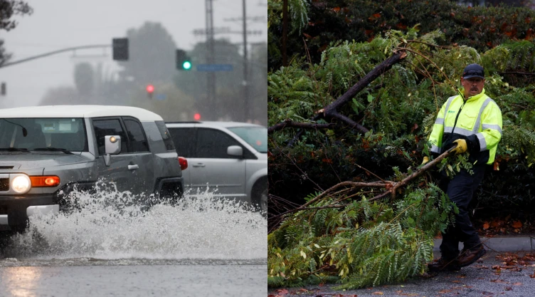 Fuertes lluvias en California provocan inundaciones