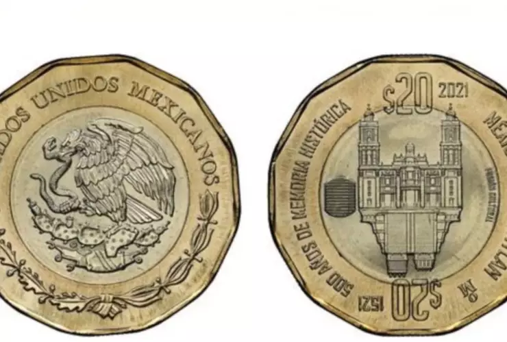 Esta moneda de 20 pesos brillante podría alcanzar precios millonarios: ¿La tienes?