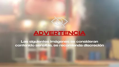 VIDEO FUERTE: Una tienda de autoservicio se encuentra en llamas en la carretera Ciudad Guzmán-Autlán