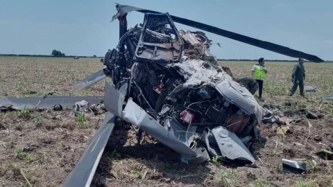 FGR revela razón del desplome del helicóptero en captura de Caro Quintero