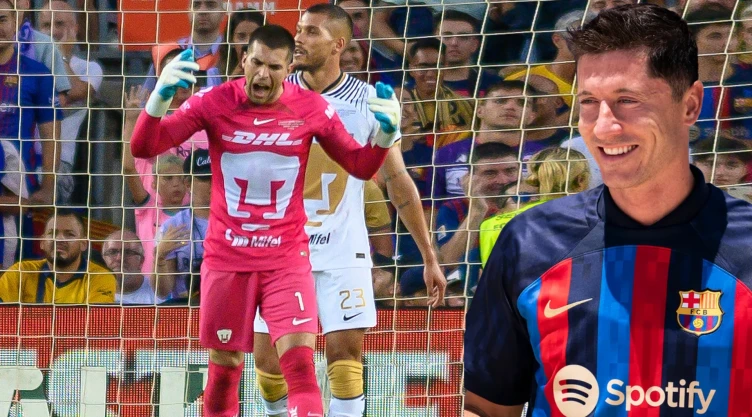 julio González, Lewandowski, Pumas, Barcelona, laliga
