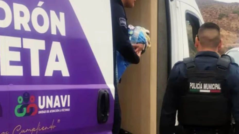 abandonan a bebe en BJ