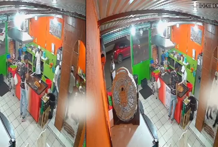 Captan a taquero apuñalando a su compañero por bajarle a la música