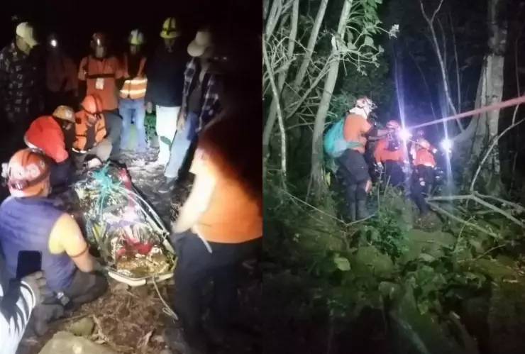 ¡Increíble! Hombre sobrevive tras caer a barranco de 250 metros en Teocelo