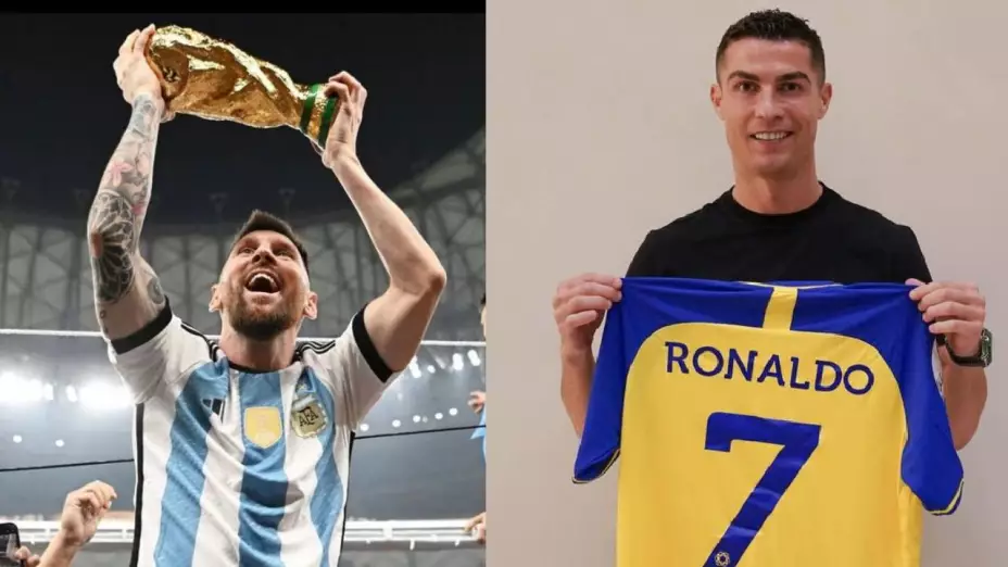 lionel messi y cristiano ronaldo