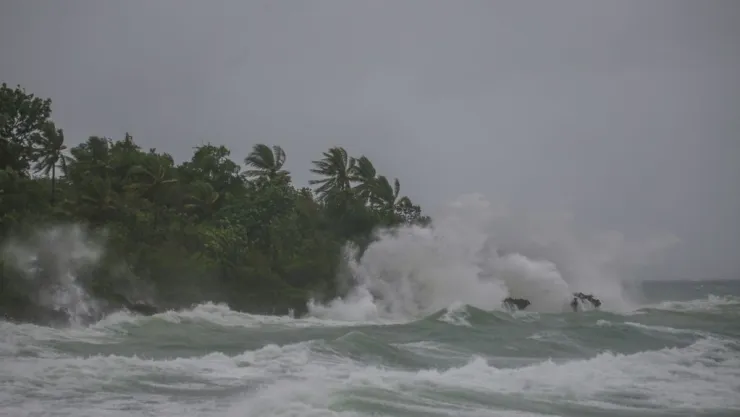 Tormenta tropical en las cosas de México