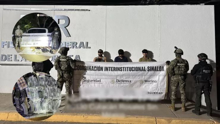 Un muerto y tres detenidos en La Guamuchilera en Culiacán..jpg