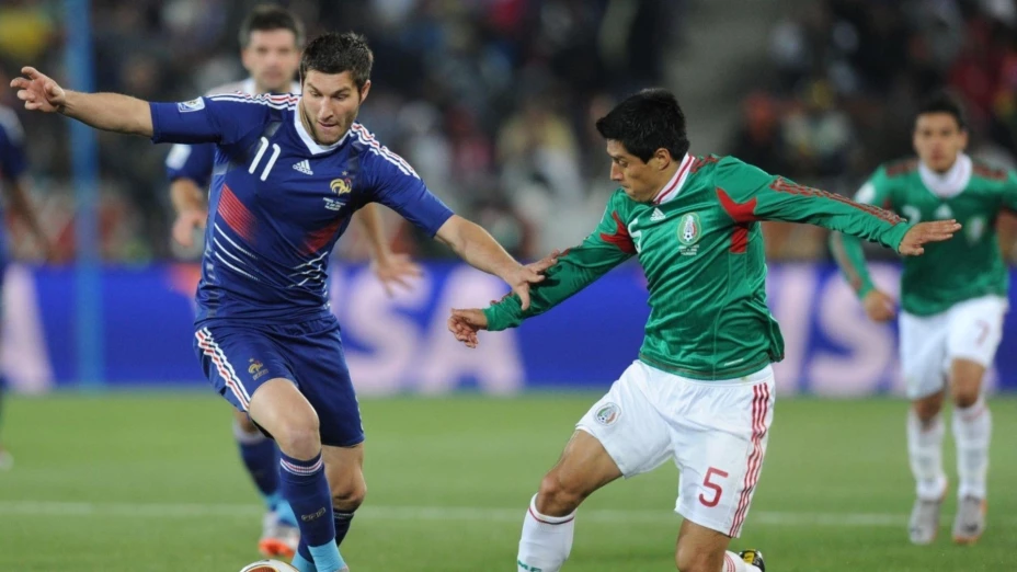 México ante Francia Mundial 2010
