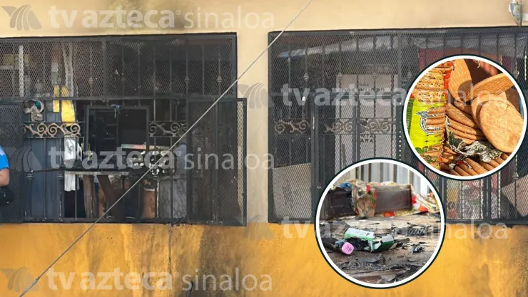 Incendio en negocio de Mazatlán