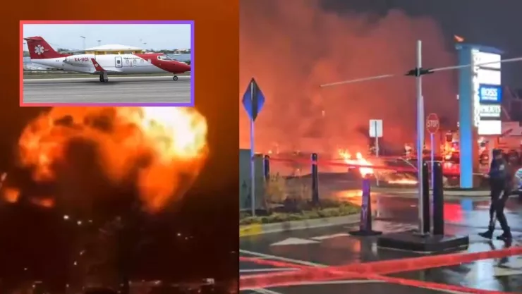 Avión que se estrelló en Filadelfia era de empresa mexicana