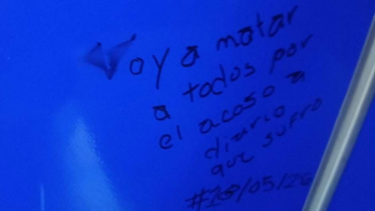 Mensajes de violencia en escuelas en Querétaro