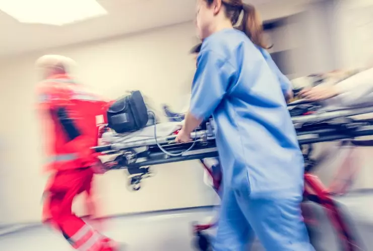 Evacuan hospital por paciente intoxicado