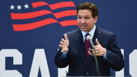 Ron DeSantis, gobernador republicano de Florida